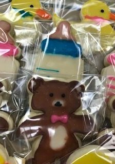 Baby Shower Sugar Cookies Mixed Gender Bear May 2021