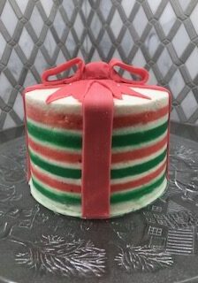 Christmas Present Cake Xmas 2020