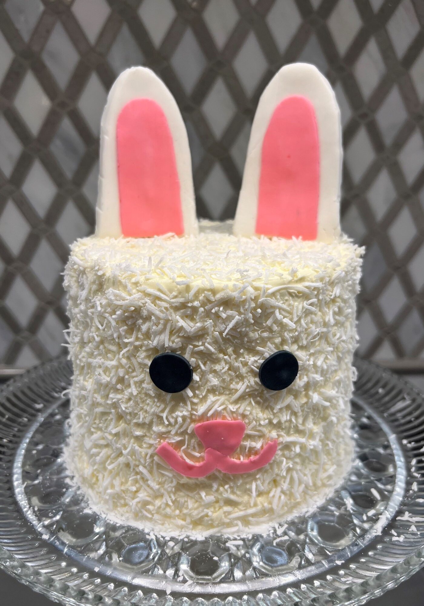 Easter Bunny cake full view 2022